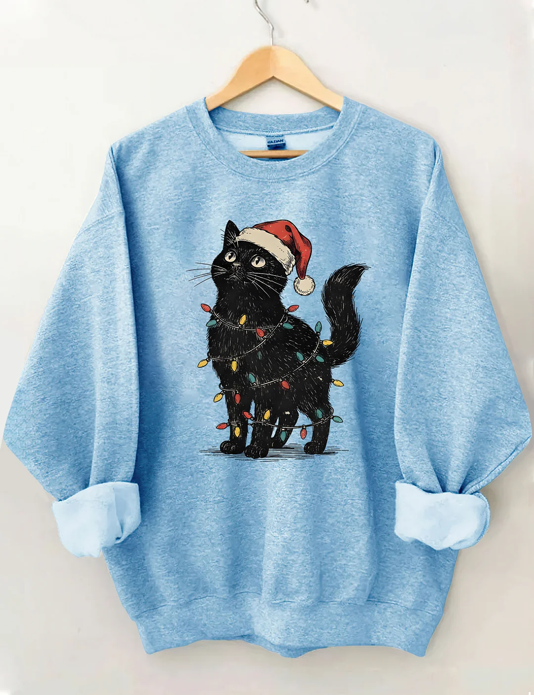 Cute Cat Christmas Sweatshirt
