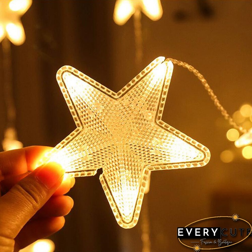 Holiday LED interstellar fairy tale curtain lights garland string lights home Christmas wedding party decoration