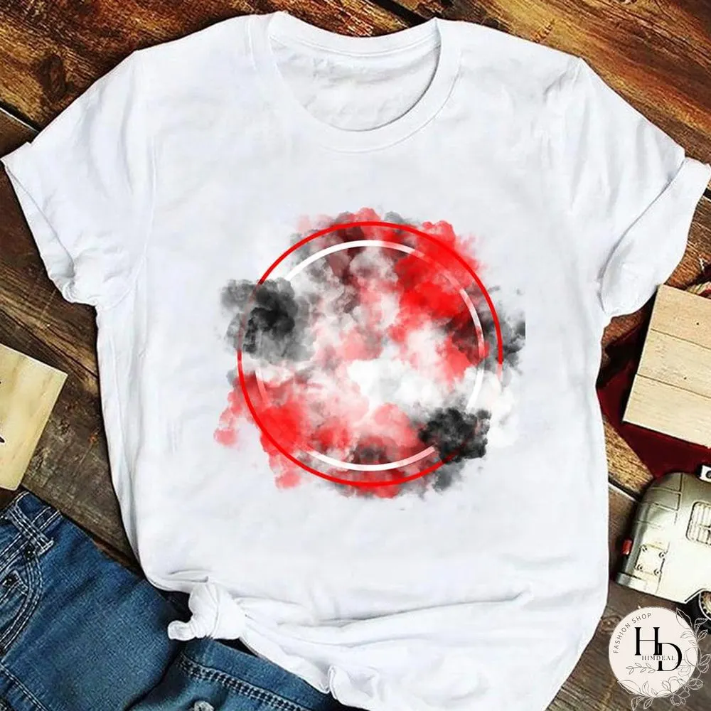 Tee Fashion Women Ladies Tshirt Top Lady Print Female Clothes Animal Trend Spring Summer