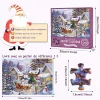 Puzzle sur le thème de Noël du compte à rebours de l'Avent
