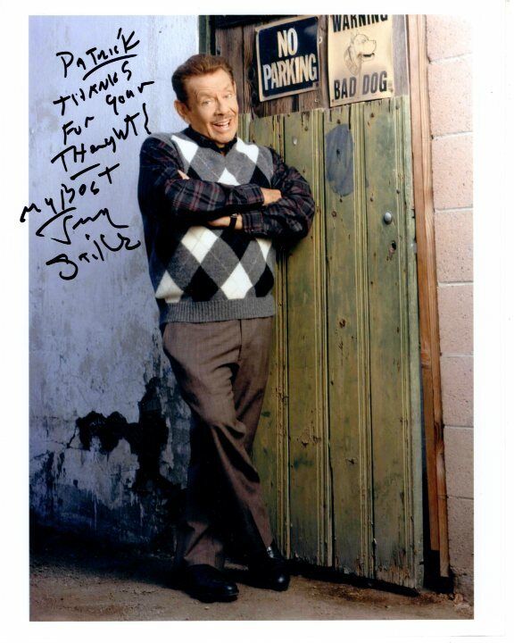 JERRY STILLER Autographed Signed KING OF QUEENS ARTHUR Photo Poster paintinggraph - To Patrick