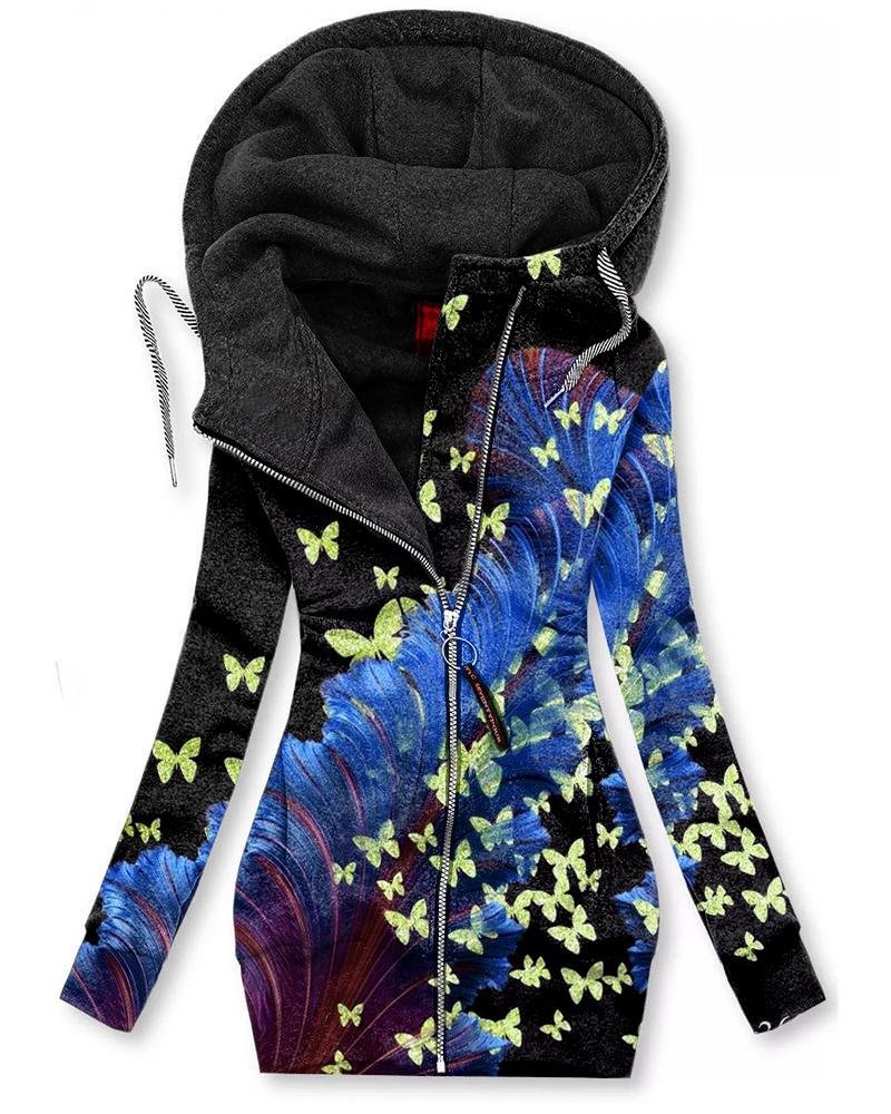 Woman's Cardigan Hoodies-120418