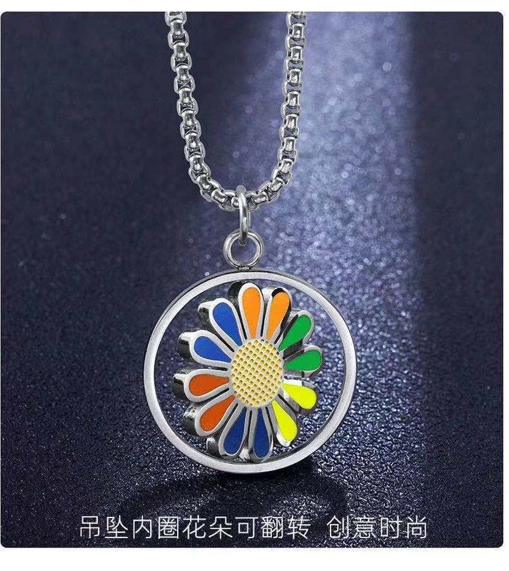 Hip-Hop Vintage Style Animal Letter Alloy Titanium Steel Plating Men’s Pendant Necklace Men Pendant Necklaces