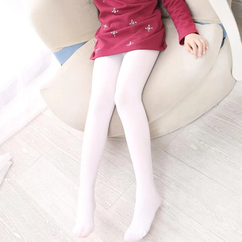 3-10Yrs Children Spring/Autumn Tights Cotton Baby Girl Breathable Pantyhose Kids Infant Knitted Collant Tights Girls Clothing