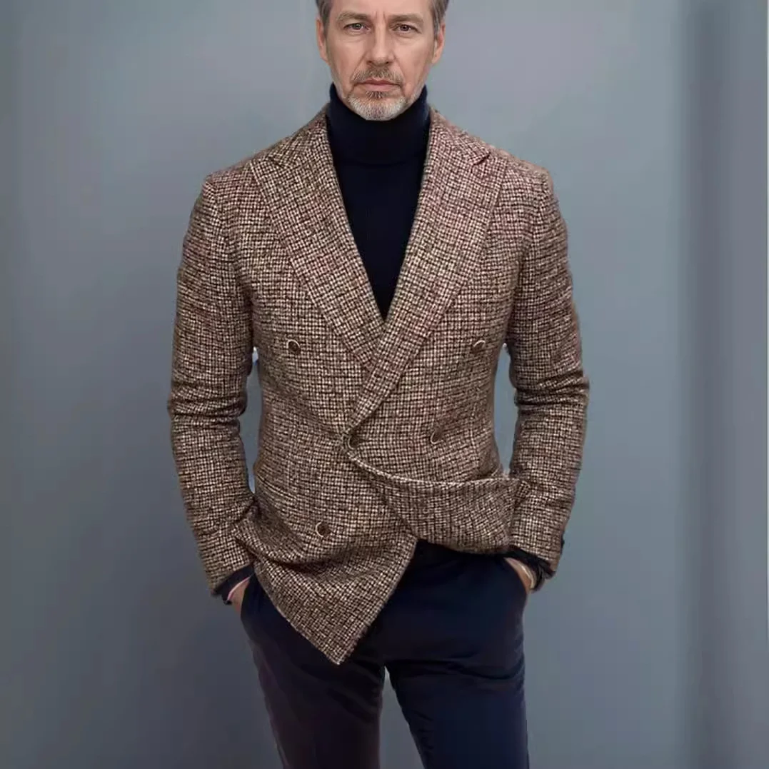 Nigikala Nigikala Suit Men's Casual Suit Gentleman Casual Suit Jacket Men's Large Size