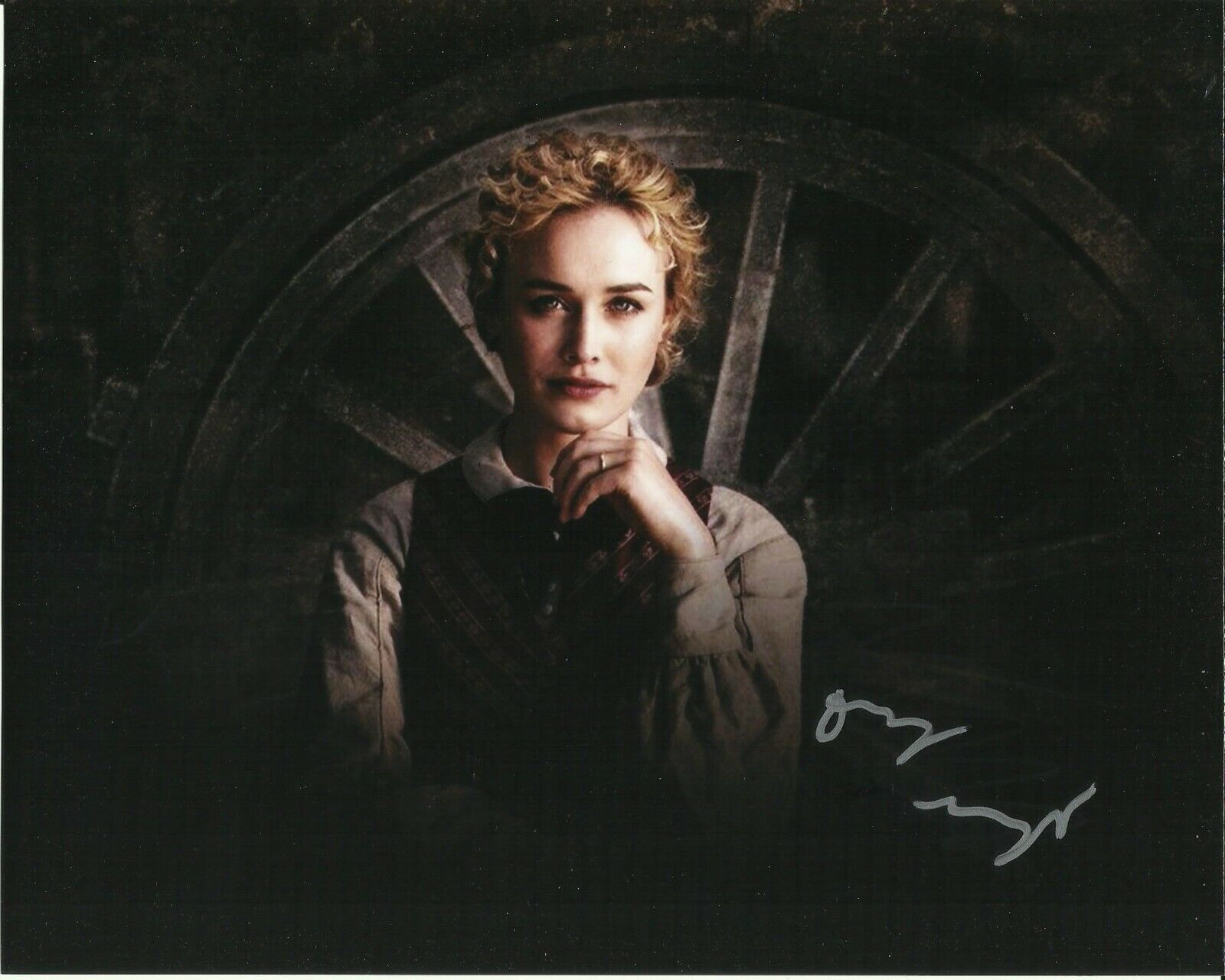 DOMINIQUE McELLIGOTT SIGNED HELL ON WHEELS Photo Poster painting UACC REG 242 (5)