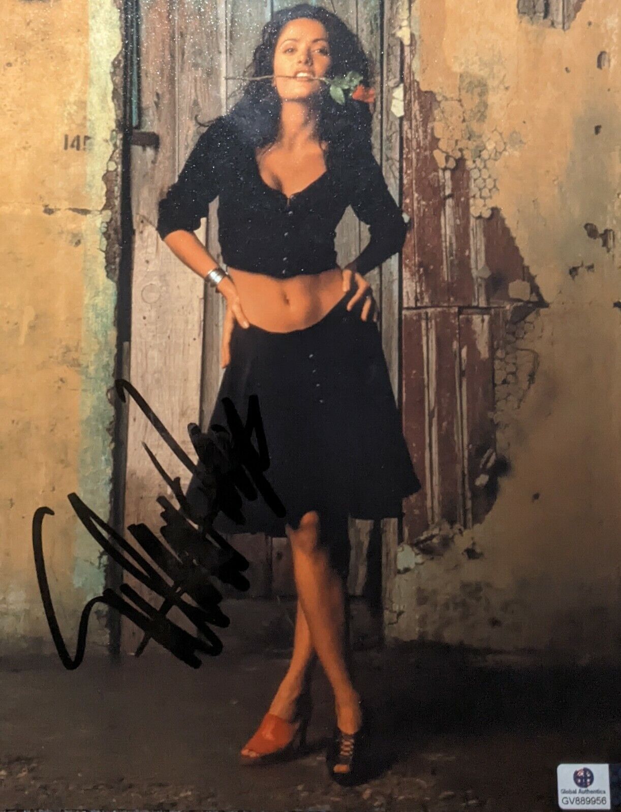 Salma Hayek Signed Autograph 8x10 COA