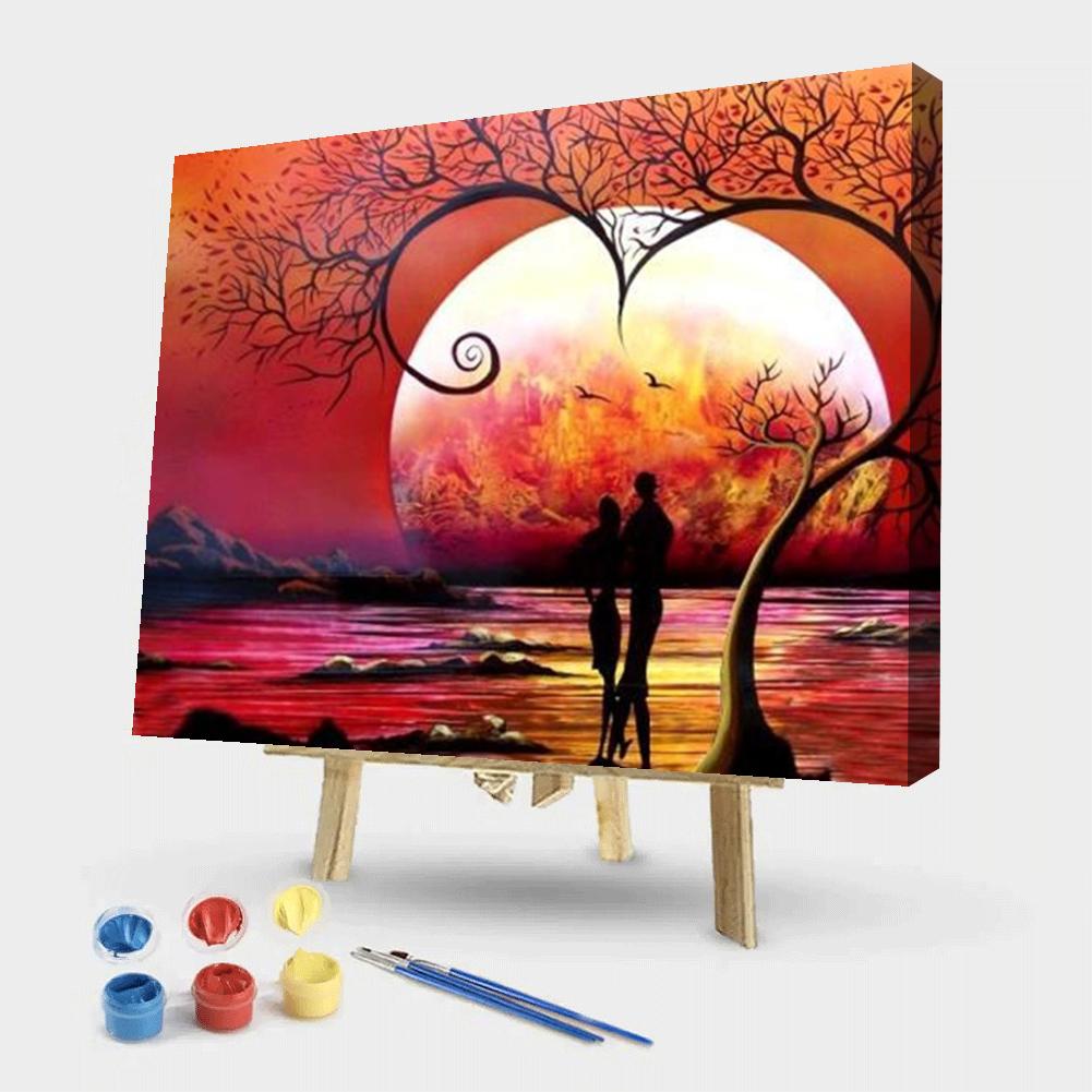 Paint By Numbers Moon 50*40CM