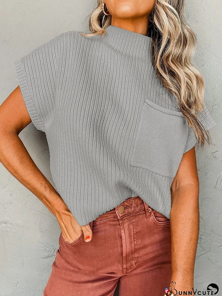 Stylish and Comfortable Knit T-Shirt