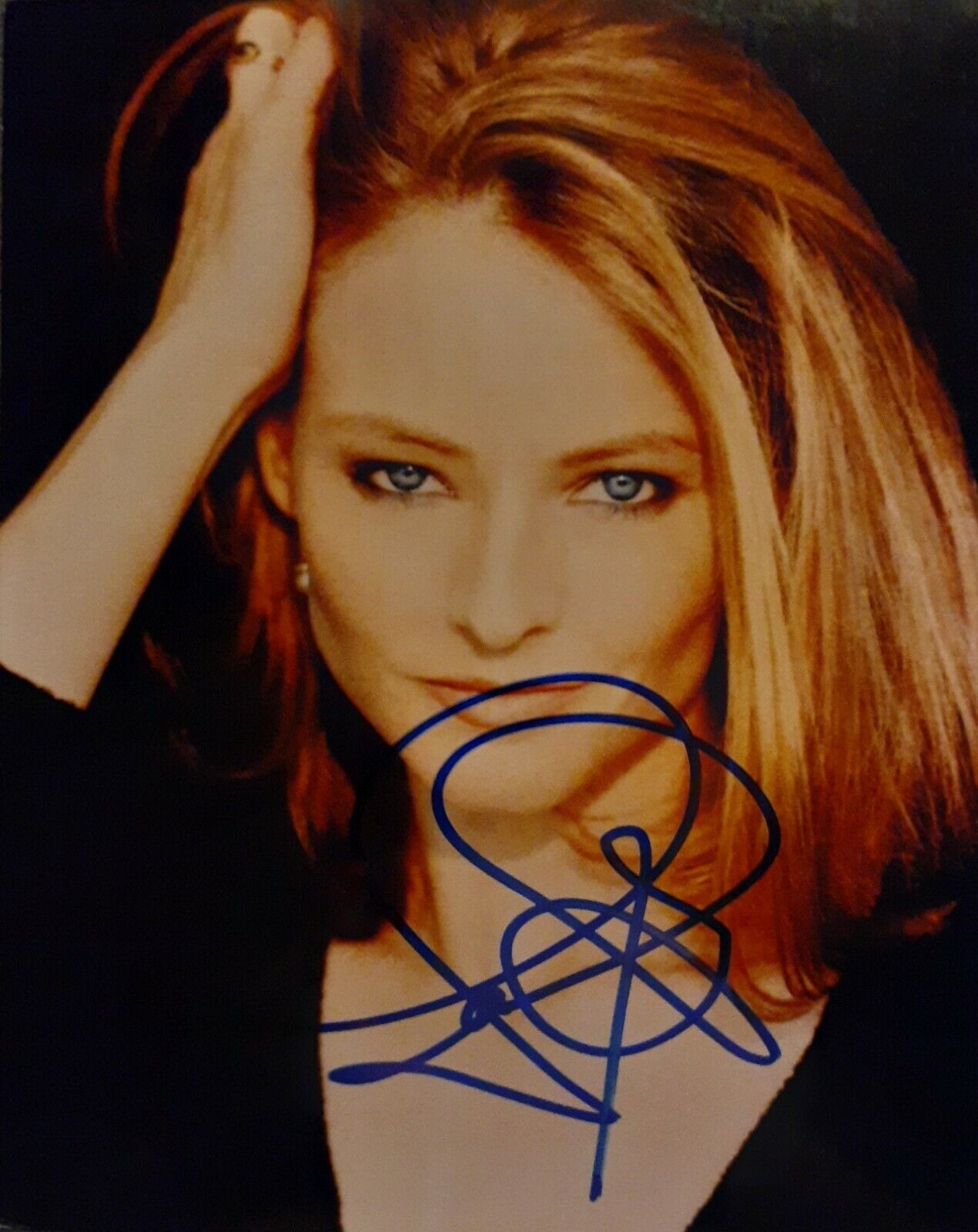 Jodie Foster signed 8x10