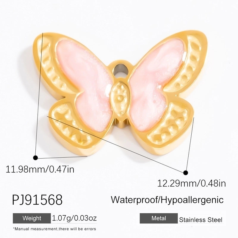 1 Piece 11.1*11.2MM 15.7*17MM 304 Stainless Steel Heart Shape Pendant Chain Jewelry Accessories