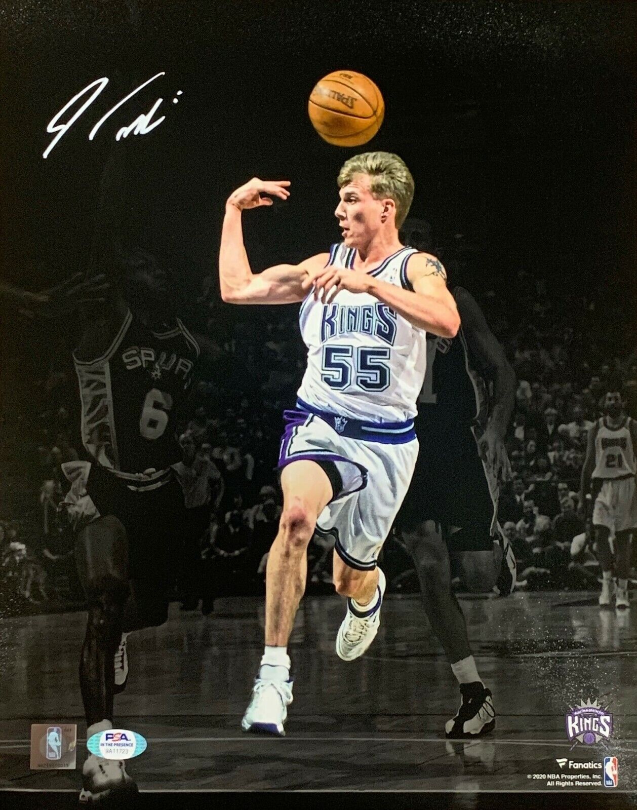 Jason Williams autographed signed 11x14 Photo Poster painting NBA Sacramento Kings PSA COA