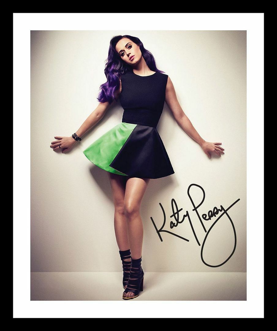 Katy Perry Autograph Signed & Framed Photo Poster painting 19