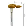 Floating Water Thermometer with Rope Floating Poop Thermometer for Spas Hot Tubs