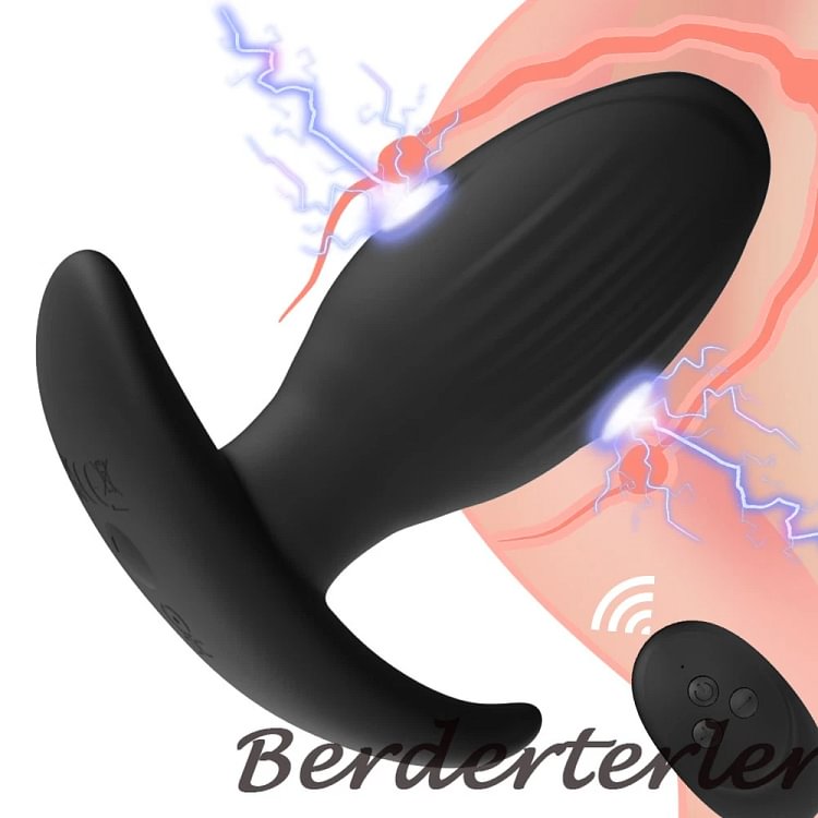 pornhint Pornhint Shock Anal Vibrator   Women Wireless Vibrating Anal Butt Plug Masturbator Toy