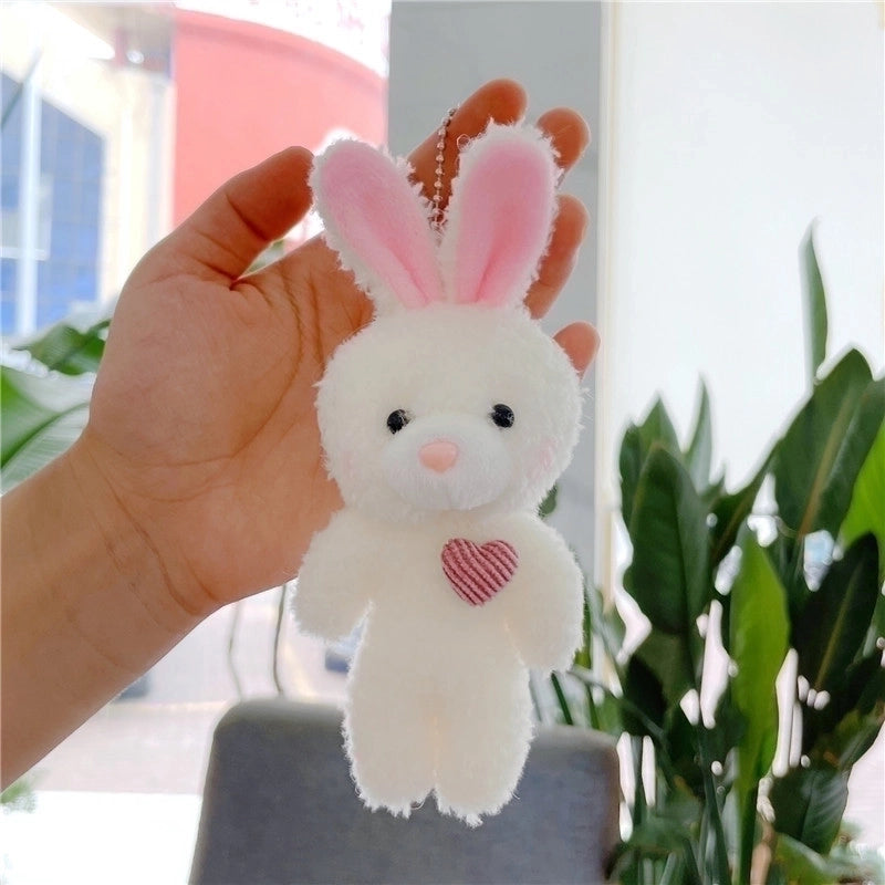 Cute Rabbit Pp Cotton Women’s Bag Pendant Keychain
