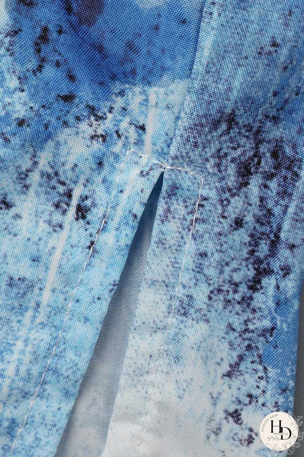 Black Pink Casual Print Patchwork Slit Turndown Collar Tops