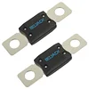 BOJACK MEGA/AMG High Current Fuse Bolt-on Fuse 250A Amp for Cars, Trucks, Construction Vehicles, Buses, Caravans (Pack of 2 ANM Fuses 250A)