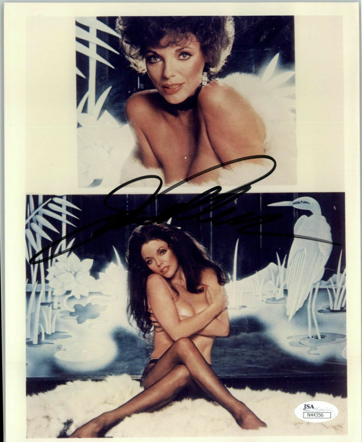 JOAN COLLINS SIGNED AUTOGRAPHED 8X10 HOT Photo Poster painting AUTHENTICATED JSA #44356
