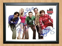 The Big Bang Theory Signed Autographed Photo Poster painting Poster Print Memorabilia A2 Size 16.5x23.4