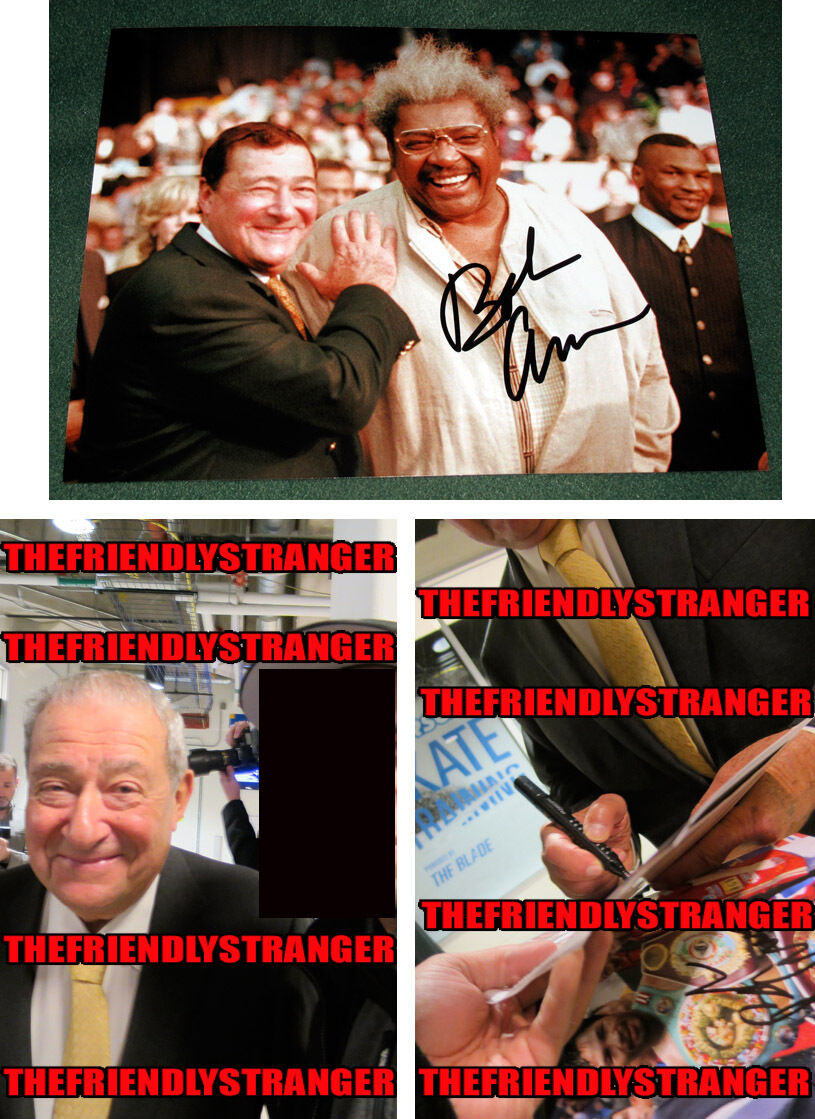 BOB ARUM signed BOB ARUM & DON KING