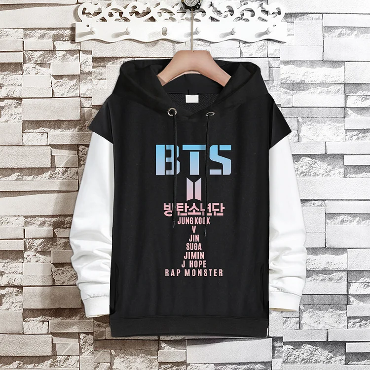 Bts clearance hoodie jacket