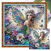 Butterfly Fairy-14CT Stamped Cross Stitch 40*40cm/15.75*15.75in tapestrymarket