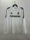 2005/2006 Retro Long Sleeve Real Madrid Home Soccer Jersey 1:1 Thai Quality love fball
