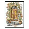 Summer Gate-14CT Stamped Cross Stitch Kit(29*37cm)