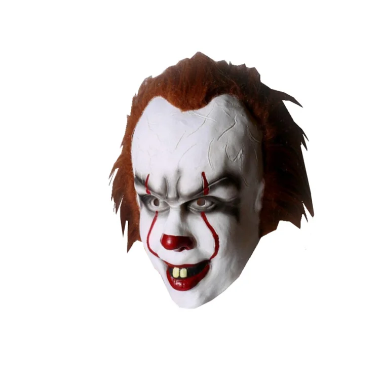 2017 IT Movie Pennywise The Clown Mask Cosplay Props
