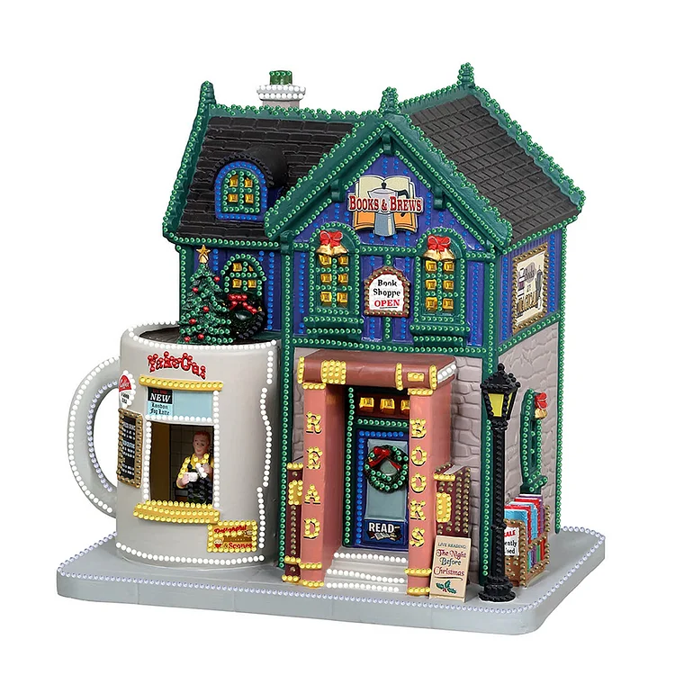 Department 56: 58871 Scottie's Toy Shop Gift Set - Set of 10 Worn Box