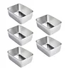 📢Buy 3 Get 2 Free & Free Shipping - Stainless Steel Square Plate（With Lid）