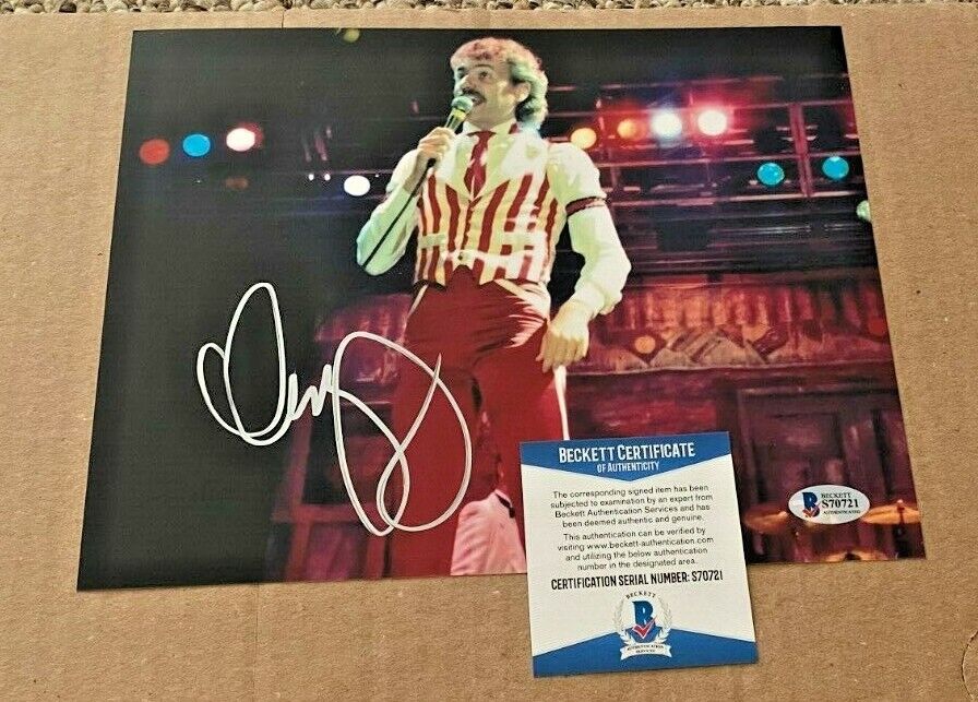 DENNIS DEYOUNG SIGNED STYX 8X10 MUSIC Photo Poster painting BECKETT CERTIFIED #2