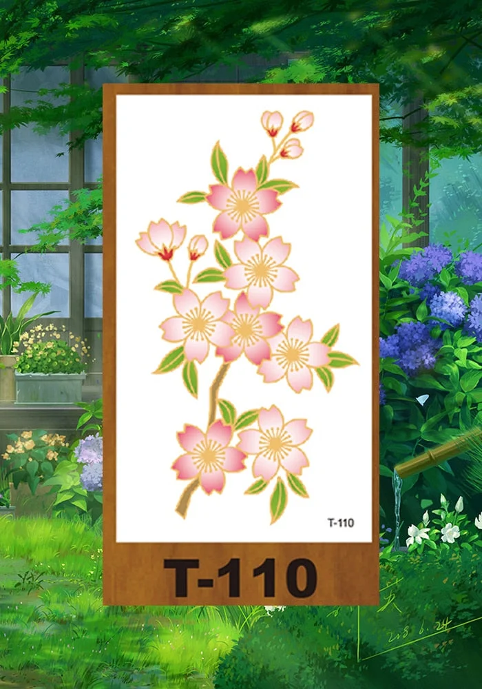 Drop Shipping Small Temporary Tattoo Sticker Small Pattern Rose Flower Owl Swallow Girl Kid Arm Abdomen Neck Ankles Art Tatoo