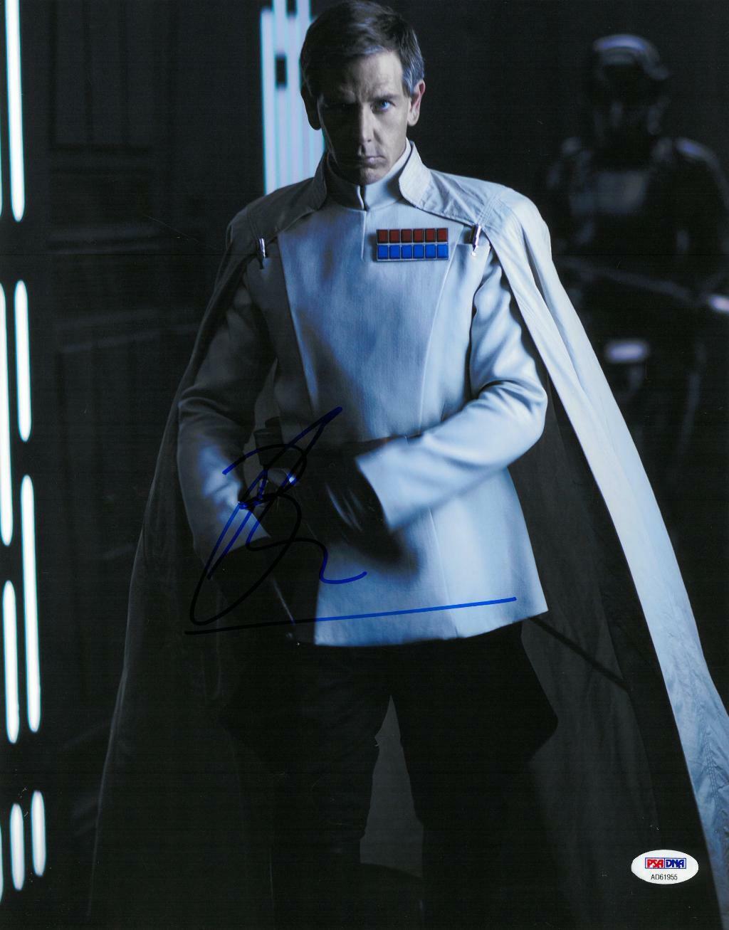 Ben Mendelsohn Signed Star Wars Rogue One Auto 11x14 Photo Poster painting PSA/DNA #AD61955