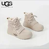 UGG&reg; 2024 Novas botas femininas imperme&aacute;veis ​​antiderrapantes com forro de l&atilde; de algod&atilde;o