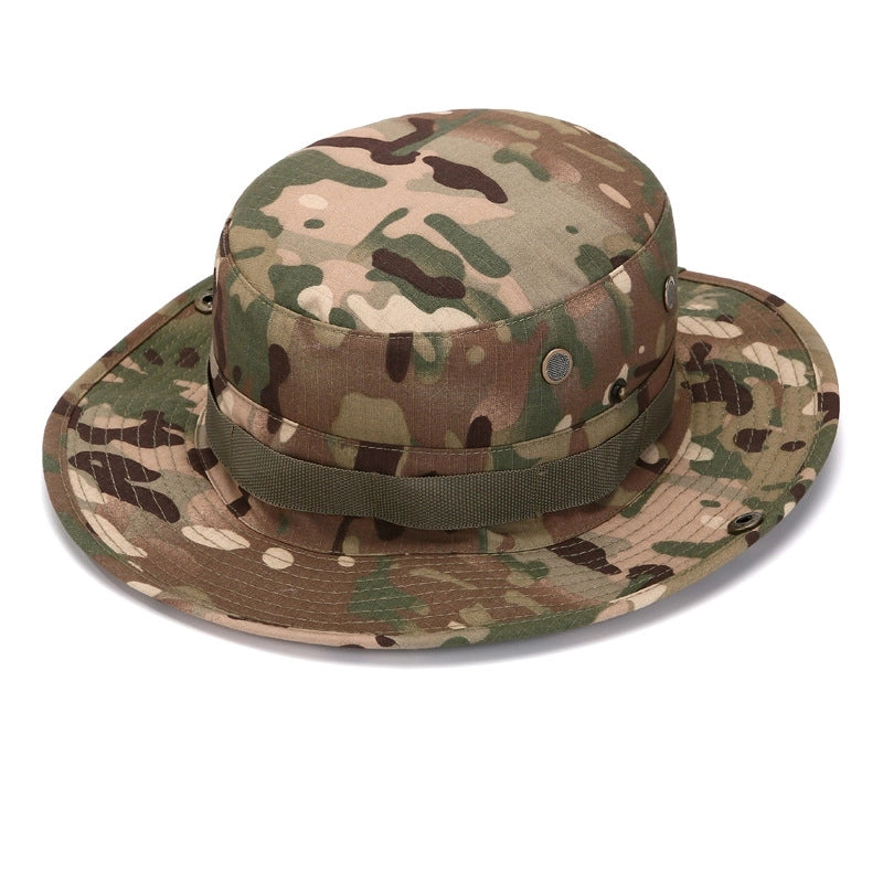 Suppliers Outdoor Camping Camouflage Hat Fishing Hat Travel Fisherman Hat Beni Hat Men And Women Sun Protection Hat