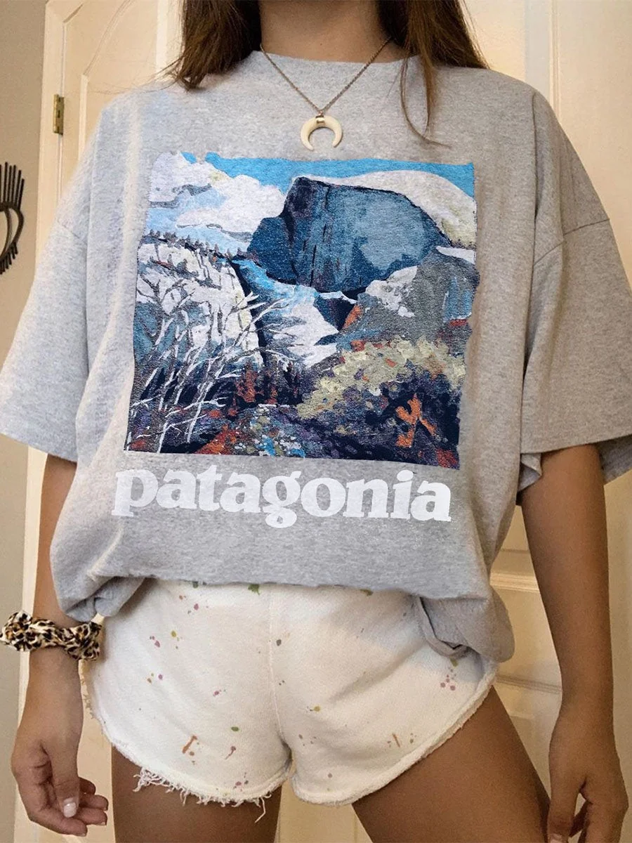 Daisy/Sun Printed Tie Dye T-shirt