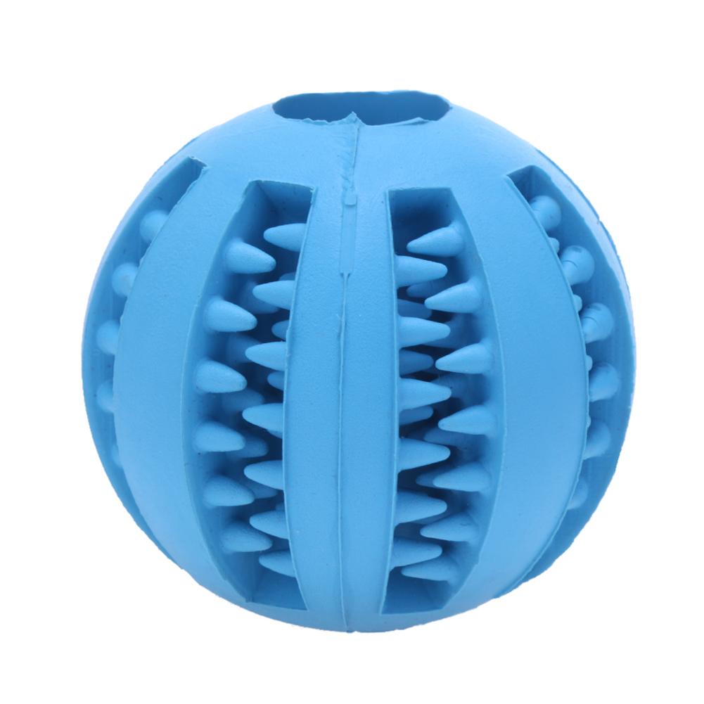 

5/7cm Pet Toys Rubber Funny Interactive Ball for Dog Chew Tooth Cleaning, Yellow, 501 Original