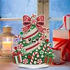 Ice Cream Xmas Tree Special Shaped 2D Flat DIY Diamond Painting Ornament