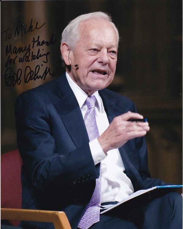 BOB SCHIEFFER Autographed Signed Photo Poster paintinggraph - To Mike