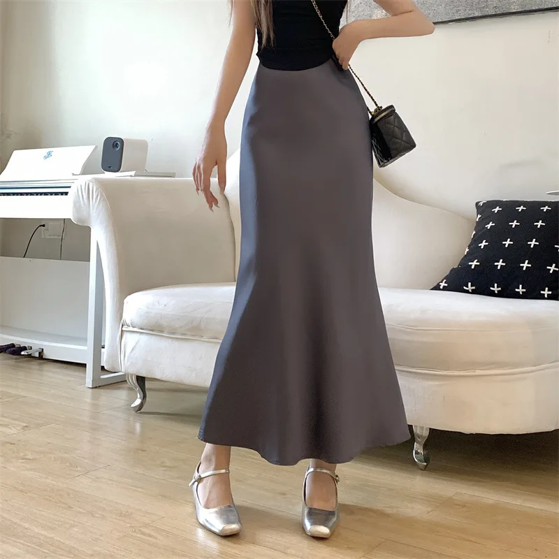 Paritati costume ideas women Bodycon Mermaid Skirt Medium-length High-waisted Women's Design Sensibility Niche Fashion Tailor-made Reduced Length Fish Tail