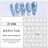 Golbalheals Nail Art Decals Hearts Stars Bows Butterflys Back Glue Nail Stickers Decoration For Nail Tips Beauty