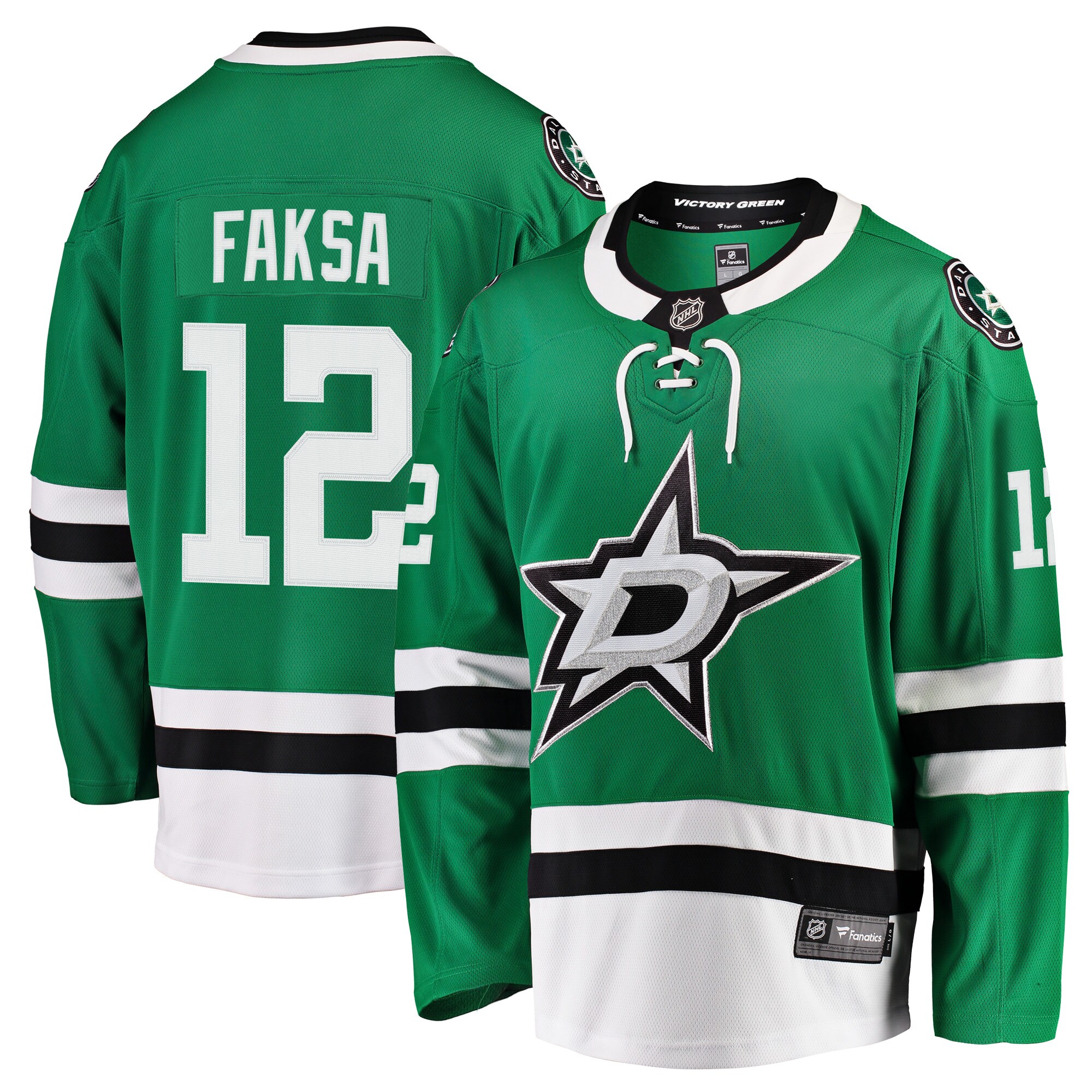 Radek Faksa Dallas Stars Fanatics Breakaway Jersey &ndash; Kelly Green mysite