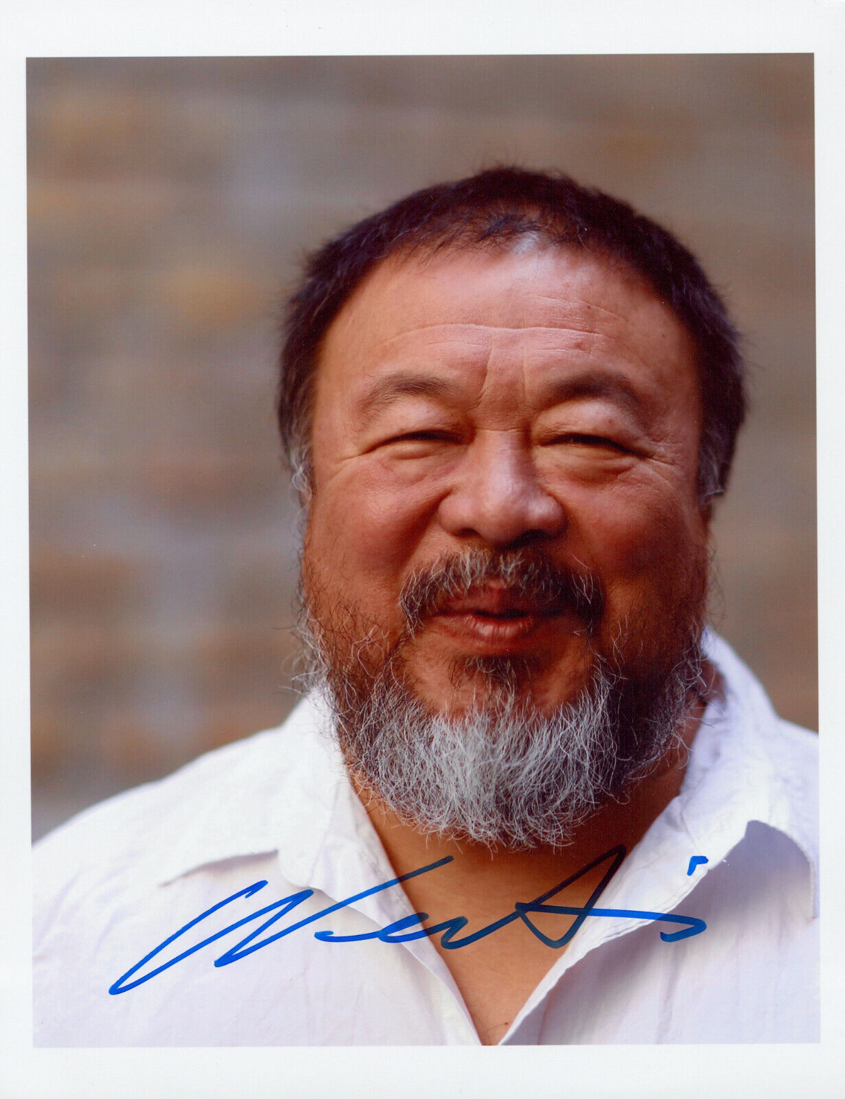 AI WEIWEI Signed Photo Poster paintinggraph - Chinese Artist Excessivism / Activist preprint