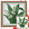 Partial Cross Stitch Kit May 14CT Counted DIY Needlework Decor (H427)(Brand)