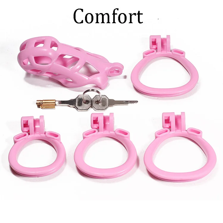 Cobra Chastity Cage Pink  Weloveplugs