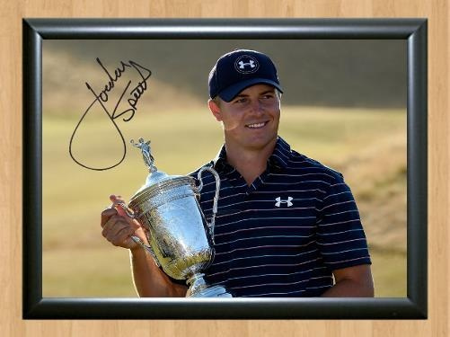 Jordan Spieth  Masters Ryder Cup US Open Signed Autographed Photo Poster painting Poster Print Memorabilia A4 Size