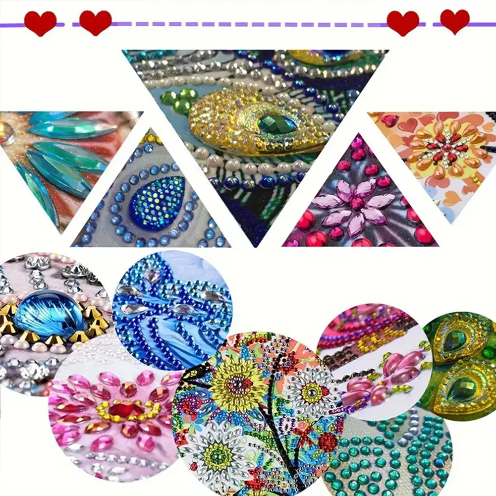 Book Diamond Painting Kit DIY Vase Wooden 3D Craft Mosaic Art Decoration