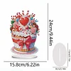 DIY Sweet Dessert Diamond Painting Acrylic Desktop Ornaments